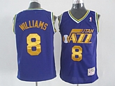 Utah Jazz #8 Williams purple Jerseys,baseball caps,new era cap wholesale,wholesale hats