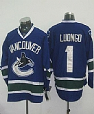 Vancouver Canucks #1 R.Luongo blue Jerseys,baseball caps,new era cap wholesale,wholesale hats