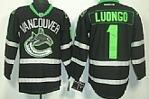 Vancouver Canucks #1 Roberto Luongo 2012 Black Ice Jerseys,baseball caps,new era cap wholesale,wholesale hats
