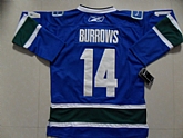 Vancouver Canucks #14 ALEX BURROWS Blue Jerseys,baseball caps,new era cap wholesale,wholesale hats