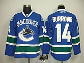 Vancouver Canucks #14 Burrows blue jesey.,baseball caps,new era cap wholesale,wholesale hats