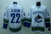 Vancouver Canucks #22 D.sedin white jersey,baseball caps,new era cap wholesale,wholesale hats