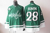 Washington Capitals #28 SEMIN green Jerseys,baseball caps,new era cap wholesale,wholesale hats