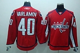 Washington Capitals #40 Varlamov RED Jerseys,baseball caps,new era cap wholesale,wholesale hats