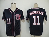 Washington Nationals #11 Zimmerman dark blue Jerseys,baseball caps,new era cap wholesale,wholesale hats