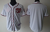 Washington Nationals Blank White Jerseys,baseball caps,new era cap wholesale,wholesale hats