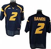 West Virginia Mountaineers #2 Sands Navy Blue NCAA Jerseys,baseball caps,new era cap wholesale,wholesale hats