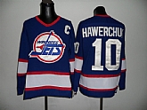 Winnipeg Jets #10 Hawerchuk blue Jerseys,baseball caps,new era cap wholesale,wholesale hats