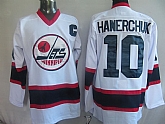 Winnipeg Jets #10 Hawerchuk white with C patch Jereys,baseball caps,new era cap wholesale,wholesale hats