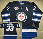 Winnipeg Jets #33 Dustin Byfuglien Blue 2012 Team Patch Jerseys,baseball caps,new era cap wholesale,wholesale hats