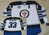 Winnipeg Jets #33 Dustin Byfuglien White 2012 Team Patch Jerseys,baseball caps,new era cap wholesale,wholesale hats