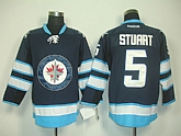 Winnipeg Jets #5 Stuart Navy Jerseys,baseball caps,new era cap wholesale,wholesale hats