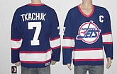 Winnipeg Jets #7 Tkachuk blue Jerseys,baseball caps,new era cap wholesale,wholesale hats