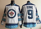 Winnipeg Jets #9 Evander Kane 2012 White Jerseys,baseball caps,new era cap wholesale,wholesale hats