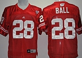 Wisconsin Badgers #28 Montee Ball Red College Jerseys,baseball caps,new era cap wholesale,wholesale hats