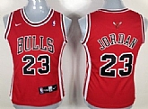 Women's Chicago Bulls #23 Michael Jordan Revolution 30 Swingman Red Jerseys,baseball caps,new era cap wholesale,wholesale hats