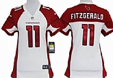 Women's Nike Arizona Cardinals #11 Larry Fitzgerald White Game Team Jerseys,baseball caps,new era cap wholesale,wholesale hats