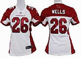 Women's Nike Arizona Cardinals #26 Chris Wells White Game Team Jerseys,baseball caps,new era cap wholesale,wholesale hats
