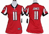 Women's Nike Atlanta Falcons #11 Julio Jones Red Game Jerseys,baseball caps,new era cap wholesale,wholesale hats