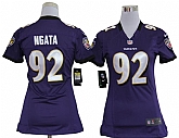 Women's Nike Baltimore Ravens #92 Haloti Ngata Purple Team Jerseys,baseball caps,new era cap wholesale,wholesale hats