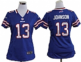 Women's Nike Buffalo Bills #13 Steve Johnson Light Blue Team Jerseys,baseball caps,new era cap wholesale,wholesale hats