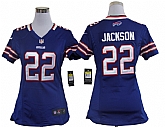 Women's Nike Buffalo Bills #22 Fred Jackson Light Blue Team Jerseys,baseball caps,new era cap wholesale,wholesale hats