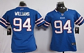 Women's Nike Buffalo Bills #94 Mario Williams Light Blue Game Team Jerseys,baseball caps,new era cap wholesale,wholesale hats