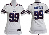 Women's Nike Buffalo Bills #99 Marcell Dareus White Game Team Jerseys,baseball caps,new era cap wholesale,wholesale hats