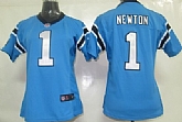 Women's Nike Carolina Panthers #1 Cam Newton Blue Team Jerseys,baseball caps,new era cap wholesale,wholesale hats