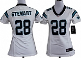 Women's Nike Carolina Panthers #28 Jonathan Stewart White Game Team Jerseys,baseball caps,new era cap wholesale,wholesale hats