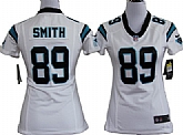 Women's Nike Carolina Panthers #89 Steve Smith White Game Team Jerseys,baseball caps,new era cap wholesale,wholesale hats