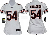 Women's Nike Chicago Bears #54 Brian Urlacher White Game Team Jerseys,baseball caps,new era cap wholesale,wholesale hats