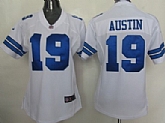 Women's Nike Dallas Cowboys #19 Miles Austin White Team Jerseys,baseball caps,new era cap wholesale,wholesale hats