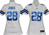 Women's Nike Dallas Cowboys #28 Felix Jones White Game Team Jerseys,baseball caps,new era cap wholesale,wholesale hats