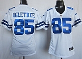 Women's Nike Dallas Cowboys #85 Kevin Ogletree White Game Jerseys,baseball caps,new era cap wholesale,wholesale hats