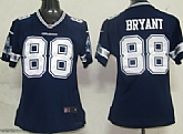 Women's Nike Dallas Cowboys #88 Dez Bryant Blue Team Jerseys,baseball caps,new era cap wholesale,wholesale hats