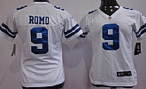 Women's Nike Dallas Cowboys #9 Tony Romo White Team Jerseys,baseball caps,new era cap wholesale,wholesale hats