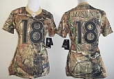 Women's Nike Denver Broncos #18 Peyton Manning Camo Jerseys,baseball caps,new era cap wholesale,wholesale hats