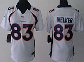 Women's Nike Denver Broncos #83 Wes Welker White Game Jerseys,baseball caps,new era cap wholesale,wholesale hats