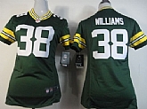 Women's Nike Green Bay Packers #38 Tramon Williams Green Game Jerseys,baseball caps,new era cap wholesale,wholesale hats