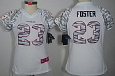 Women's Nike Houston Texans #23 Arian Foster White Zebra Field Flirt Jerseys,baseball caps,new era cap wholesale,wholesale hats