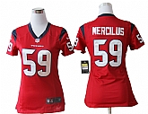 Women's Nike Houston Texans #59 Whitney Mercilus Red Game Team Jerseys,baseball caps,new era cap wholesale,wholesale hats