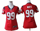 Women's Nike Houston Texans #99 J.J. Watt Red Game Team Jerseys,baseball caps,new era cap wholesale,wholesale hats