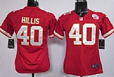Women's Nike Kansas City Chiefs #40 Peyton Hillis Red Game Team Jerseys,baseball caps,new era cap wholesale,wholesale hats