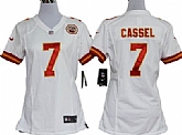 Women's Nike Kansas City Chiefs #7 Matt Cassel White Game Team Jerseys,baseball caps,new era cap wholesale,wholesale hats