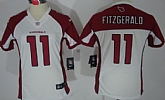 Women's Nike Limited Arizona Cardinals #11 Larry Fitzgerald White Jerseys,baseball caps,new era cap wholesale,wholesale hats