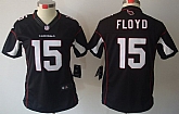 Women's Nike Limited Arizona Cardinals #15 Michael Floyd Black Jerseys,baseball caps,new era cap wholesale,wholesale hats