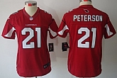 Women's Nike Limited Arizona Cardinals #21 Patrick Peterson Red Womend Jerseys,baseball caps,new era cap wholesale,wholesale hats