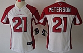 Women's Nike Limited Arizona Cardinals #21 Patrick Peterson White Jerseys,baseball caps,new era cap wholesale,wholesale hats