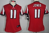 Women's Nike Limited Atlanta Falcons #11 Julio Jones Red Jerseys,baseball caps,new era cap wholesale,wholesale hats